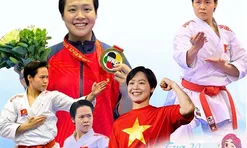 Nữ võ sĩ Nguyễn Ngọc Trâm: Gần 16 năm rực rỡ cùng karate, từ giấc mơ tuổi thơ đến nhà vô địch ASIAD hai kỳ liên tiếp