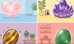 Trắc nghiệm tâm lý: Chọn một viên đá phong thủy theo trực giác của bạn