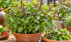 Vì sao nên trồng một bụi húng quế?