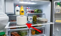 Vì sao nên đặt 1 cuộn giấy vệ sinh vào ngăn mát tủ lạnh