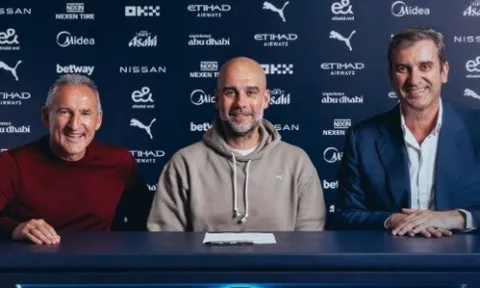 CHÍNH THỨC! Pep Guardiola ký hợp đồng mới với Man City