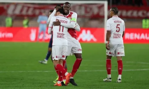 Monaco 3-2 Brest: Thắng lợi nghẹt thở