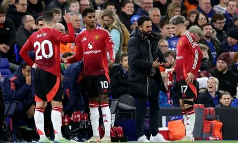 Ruben Amorim thất vọng với 4 cầu thủ M.U sau trận hòa Ipswich