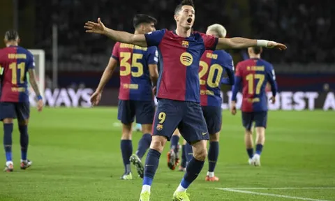 Cán mốc 100 bàn ở Champions League, Lewandowski nhắc tên Ronaldo và Messi