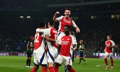 Sporting 1-5 Arsenal: Pháo thủ hủy diệt Sporting CP; Saka - Havertz tỏa sáng