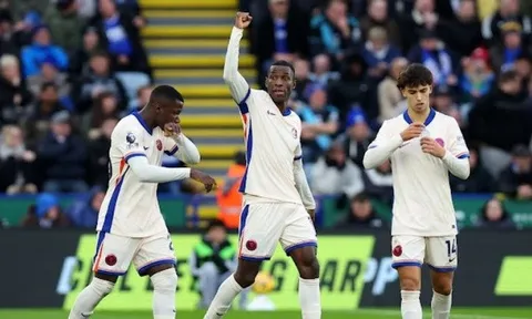 Leicester 1-2 Chelsea: Kịch tính cuối trận; Bay cao ở top 3