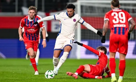 Những con số cho thấy sự vượt trội của Chelsea trước Heidenheim