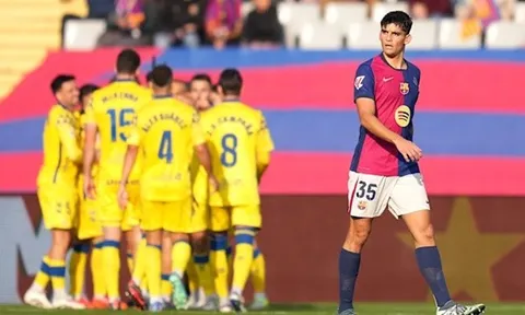 5 điểm nhấn Barcelona 1-2 Las Palmas: Tủi hổ ngày sinh nhật; Báo động đỏ