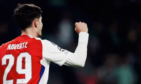Đội hình Arsenal đấu West Ham: Tam tấu Saka - Havertz - Martinelli