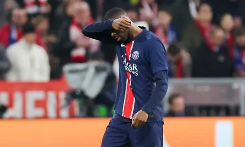 PSG trả giá vì đặt niềm tin mù quáng vào Ousmane Dembele