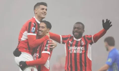 Morata khai hỏa, AC Milan đè bẹp Empoli