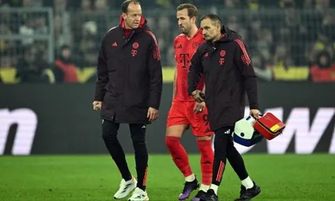 Harry Kane khiến Bayern Munich "méo mặt" vì chấn thương