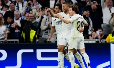 Mbappe nổ súng trở lại, Real Madrid sắp bắt kịp Barca