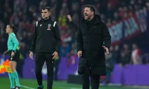 Simeone hài lòng về sự bùng nổ của Atletico