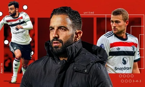 Ruben Amorim và bài toán nhân sự Man Utd trước trận gặp Arsenal