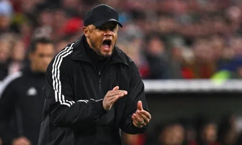 Dù bị loại, Kompany tìm thấy ánh sáng từ thất bại trước Leverkusen
