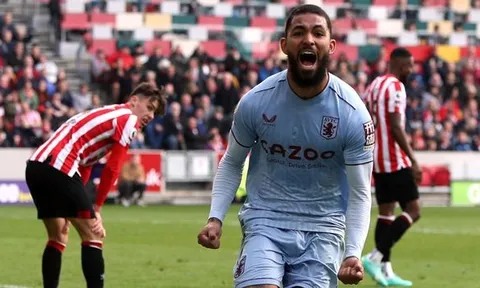 Đè bẹp Brentford, Aston Villa trở lại đường đua top 4 Ngoại hạng Anh