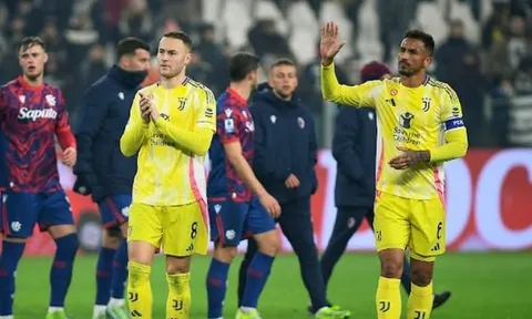 Juventus lội ngược dòng kịch tính, cầm hòa Bologna