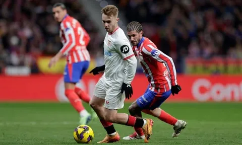 Atletico ngược dòng kịch tính trước Sevilla trên sân nhà