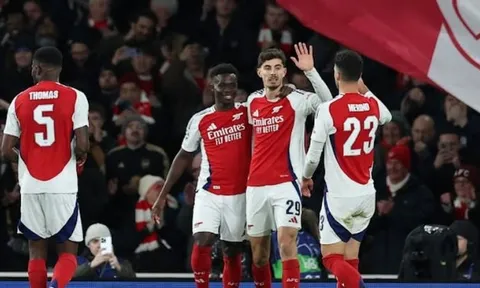 Bukayo Saka đổ lỗi cho Kai Havertz vì làm hỏng cú hat-trick