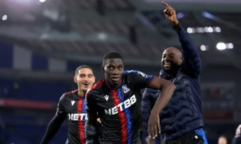 Brighton thua cách biệt Crystal Palace trên sân nhà