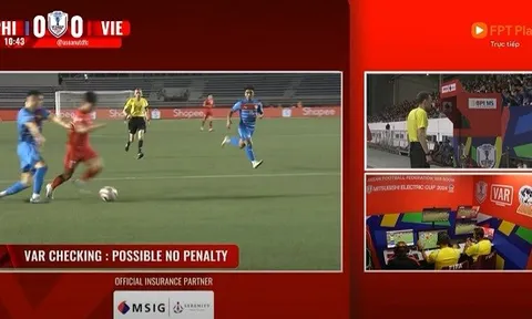 Phản ứng trái chiều về tình huống bị từ chối penalty của Việt Nam
