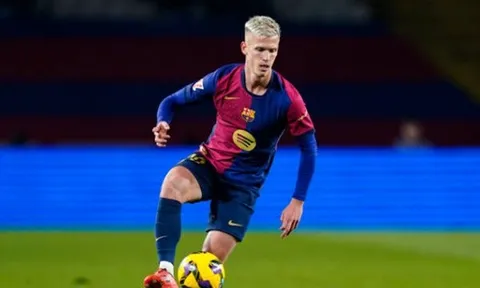Vì sao Olmo có thể bỏ lỡ nửa mùa giải còn lại tại Barca?