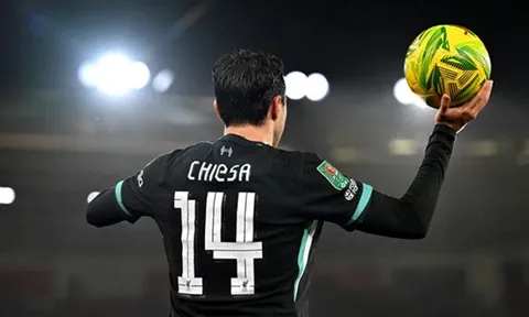 Chiesa đã chứng minh khả năng thay thế Salah ở Liverpool