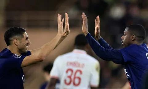 Dembele lập cú đúp, PSG ngược dòng cảm xúc