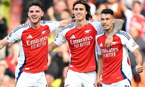 Nhận định Ngoại hạng Anh - Crystal Palace vs Arsenal (00h30 ngày 22/12): Chủ nhà khó phục thù; Declan Rice - Calafiori tái xuất
