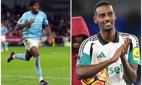 Elanga đưa Nottingham Forest bay vào top 3; Isak 'nổ' hat-trick giúp Newcastle thắng hủy diệt