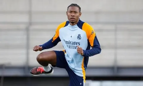 Real Madrid nhận tin vui từ David Alaba