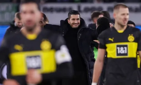 Dortmund thắng Wolfsburg 3-1: Lời cảnh báo từ Nuri Sahin về sự ổn định
