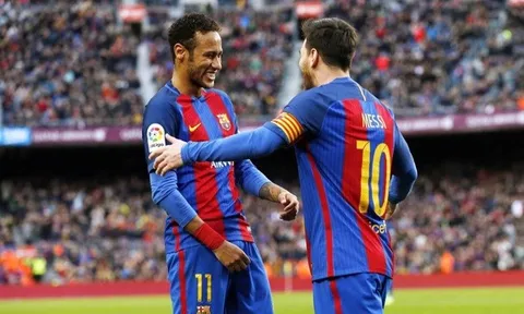 Neymar rời Barca hoàn toàn vì Messi