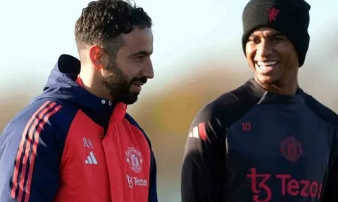Amorim khích tướng Rashford cùng dàn sao MU