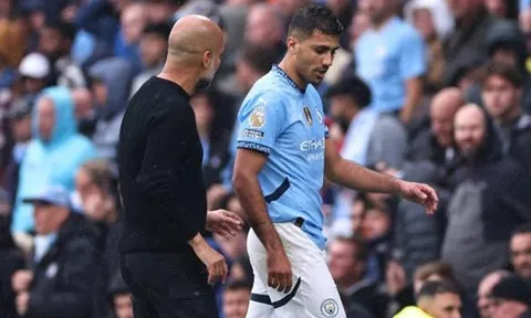Manchester City không thể trông chờ sự trở lại của Rodri