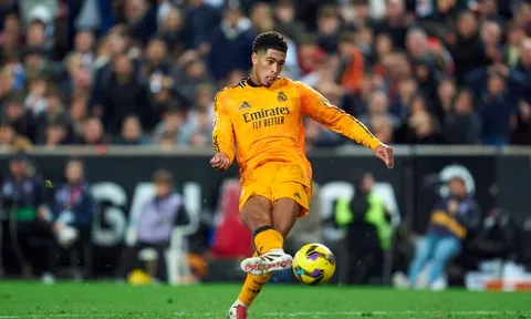 5 điểm nhấn Valencia 1-2 Real Madrid: Lần đầu Bellingham đá hỏng pen; Hình ảnh xấu xí của Vinicius