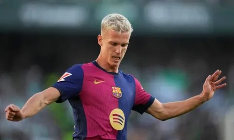 Barcelona báo tin vui, Dani Olmo nuôi hy vọng
