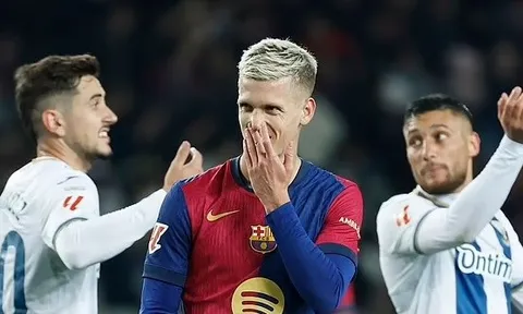 Barcelona có thể tạm thời đăng ký Olmo