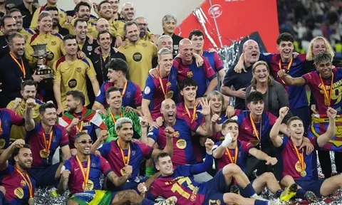 Siêu cúp Tây Ban Nha chỉ là sự khởi đầu cho Barcelona của Hansi Flick
