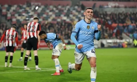 5 điểm nhấn Brentford 2-2 Man City: Thành lũy khó đánh bại; Điểm sáng Phil Foden