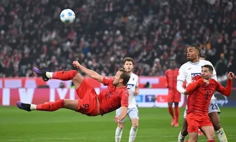 Bayern Munich hủy diệt Hoffenheim 5-0, vững vàng trên đỉnh BXH