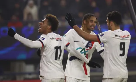 Lyon thua sốc, PSG lội ngược dòng kịch tính ở Cúp Quốc gia Pháp