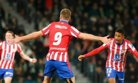 Thay Sorloth ra sớm, Simeone lên tiếng giải thích