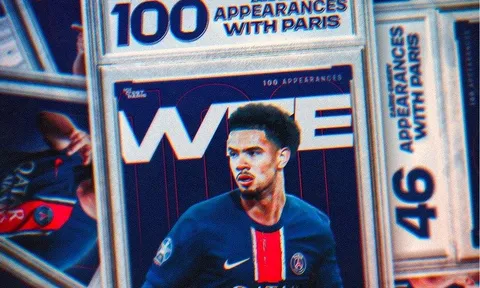 18 tuổi, Warren Zaire-Emery cán mốc 100 trận cùng Paris Saint-Germain