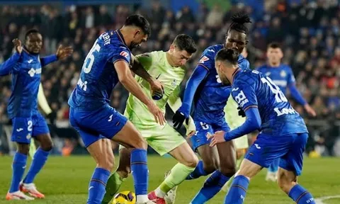 5 điểm nhấn Getafe 1-1 Barcelona: Hàng công bế tắc; Sa sút phong độ