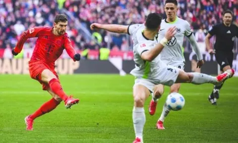 Bayern giữ vững ngôi đầu; Leverkusen duy trì mạch 11 trận thắng