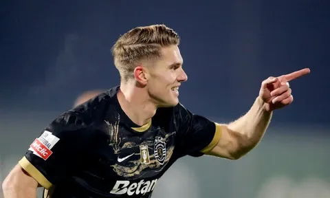 Gyokeres lập công, Sporting có thắng lợi đậm nhất thời hậu Amorim