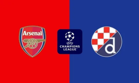 Nhận định Champions League - Arsenal vs Dinamo Zagreb (03h00 ngày 23/01): 2 bàn: Pháo thủ tiến vào vòng knock-out