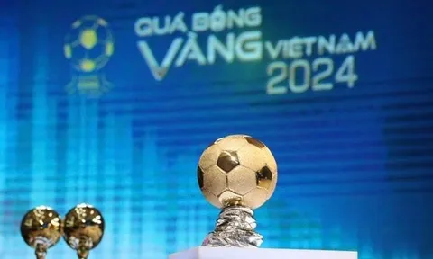 Công bố danh sách rút gọn Quả bóng Vàng Việt Nam 2024